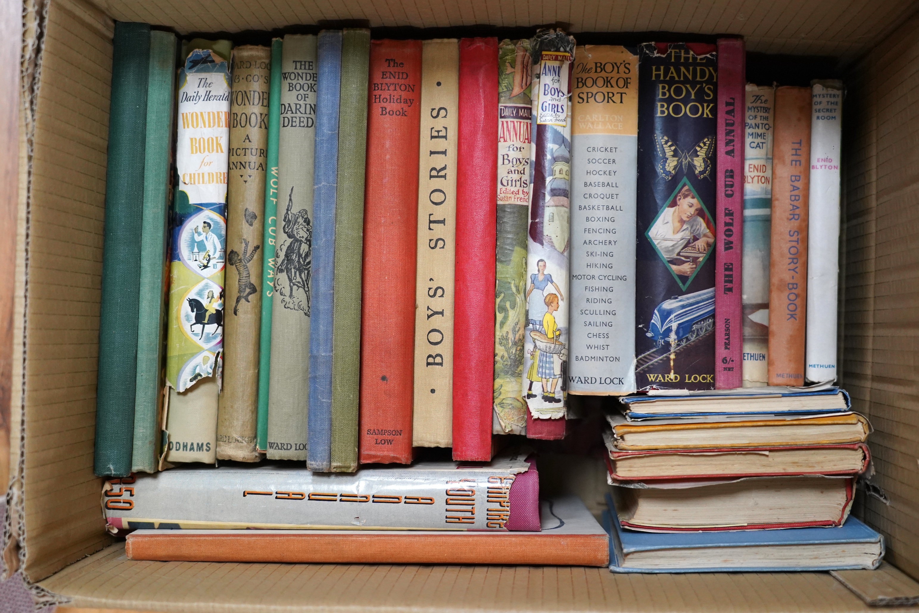 A group of Enid Blyton and other children's books comprising